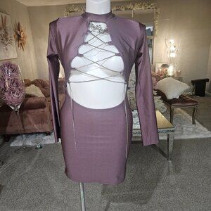 Purple dress